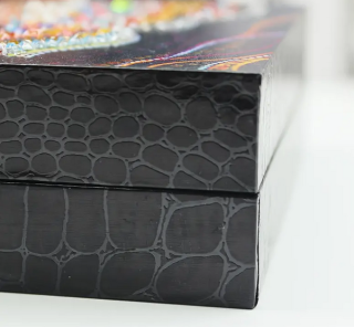 Preview: Diamond Painting Weihnachtsmann Schmuck Box